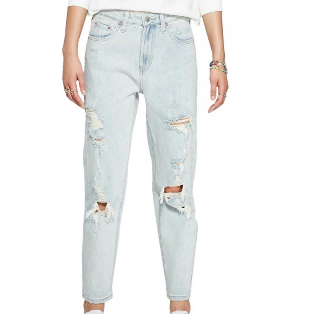 wild fable high rise mom jean